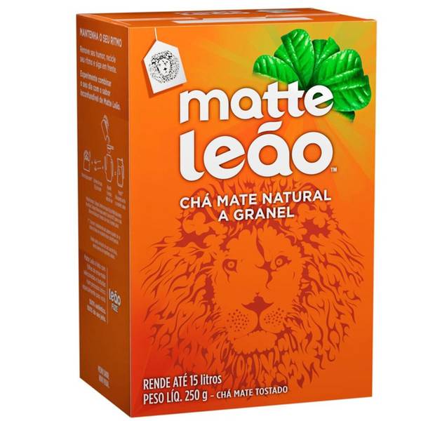 CHÁ MATE LEÃO GRANEL 250g