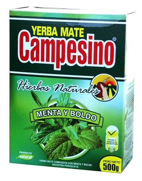 Campesino Yerba Mate Mint & Boldo 500g