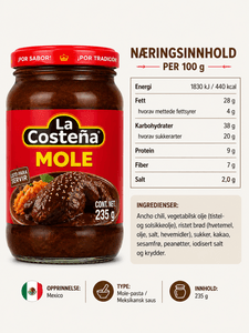 Hovedbilde La Costeña Mole 235g